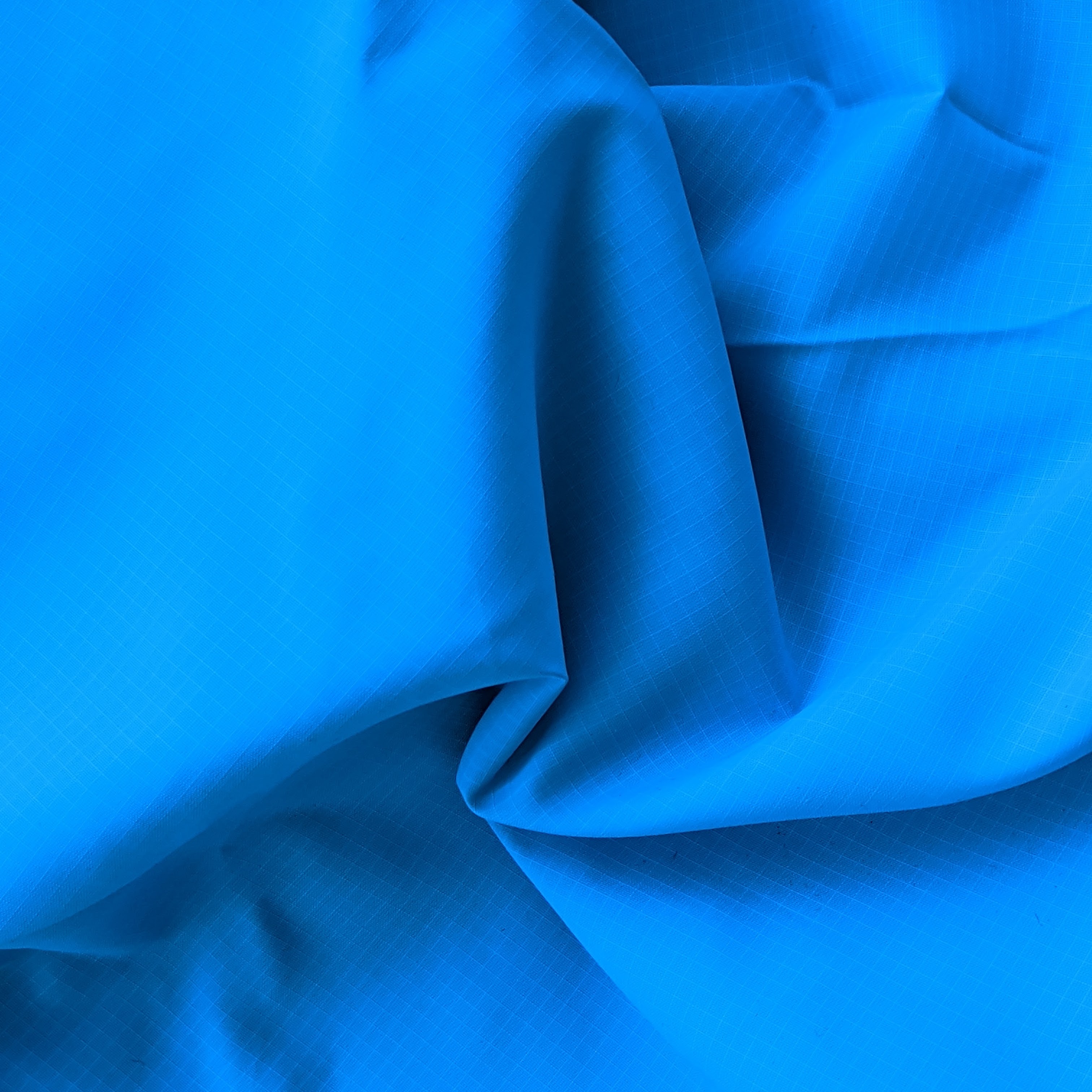 Ripstop nylon 70D light blue